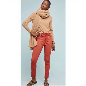 Anthropologie AG High Rise Skinny Abbey Jeans 27